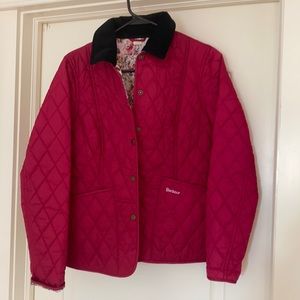 Perfect Barbour spring quilt coat